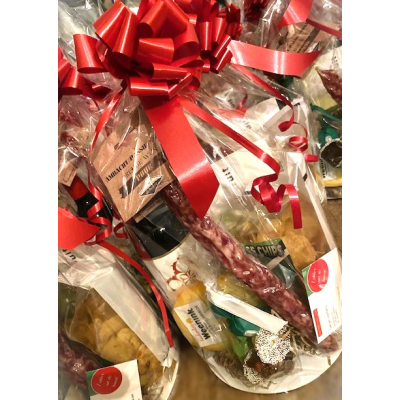 Achterhoeks Kerst- kadopakket in cellofaanzak