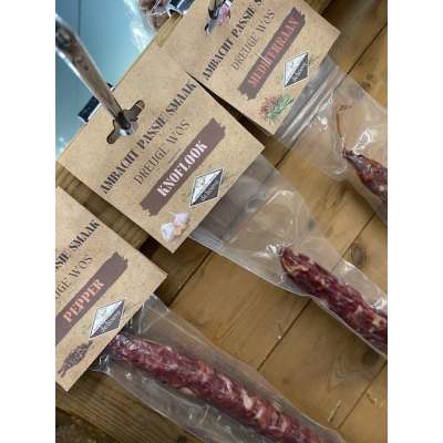 Droge worsten uit de Achterhoek